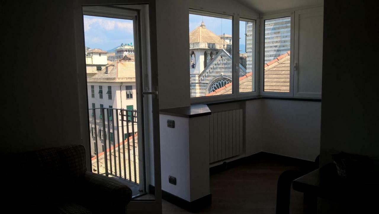 Apartamento Loft Fronte Cattedrale Génova Exterior foto